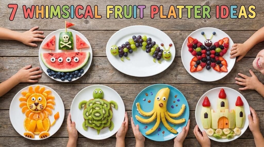 7 Whimsical Fruit Platter Ideas That Turn Snacking Into Kids’ Art Time