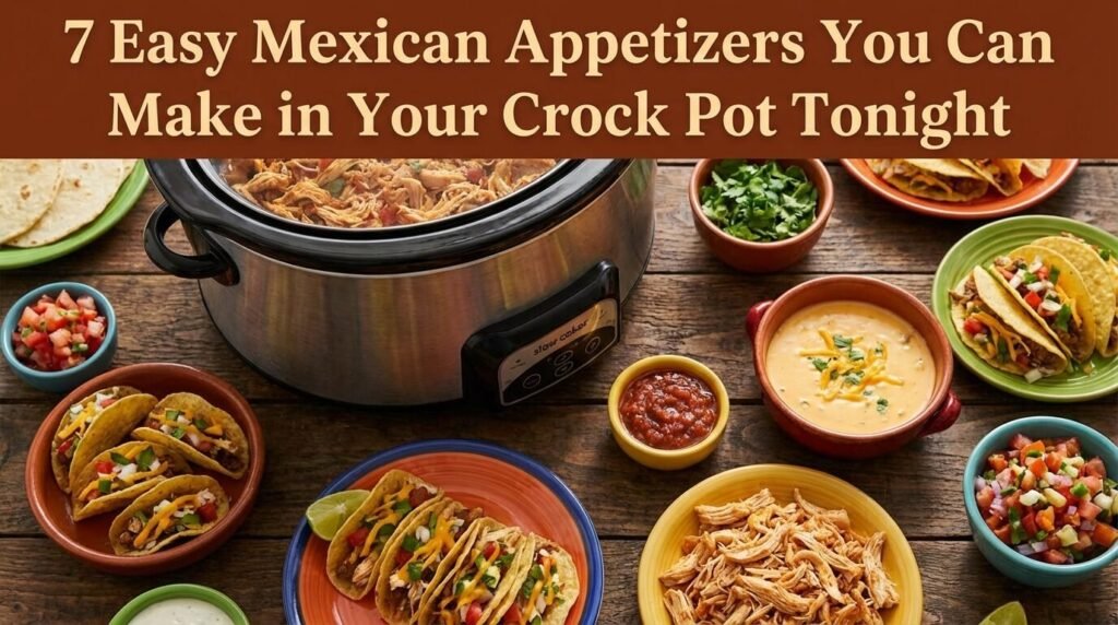 7 Easy Mexican Appetizers You Can Make in Your Crock Pot Tonight