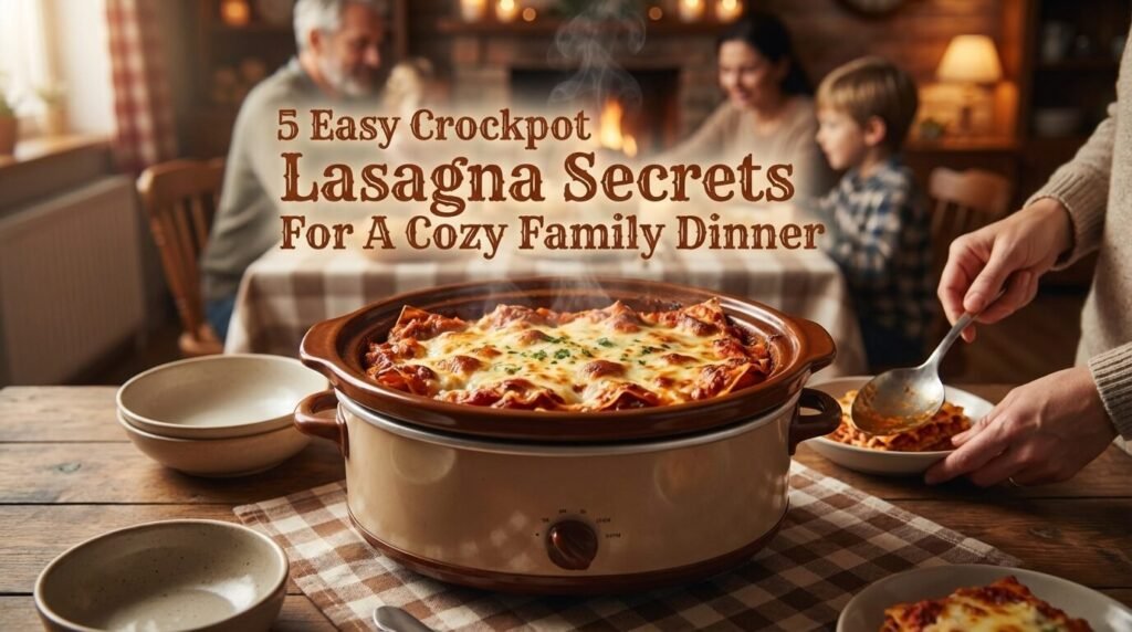 5 Easy Crockpot Lasagna Secrets For A Cozy Family Dinner