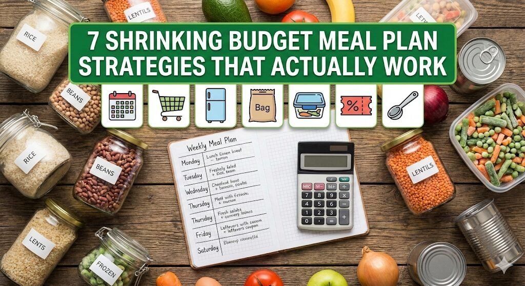 7 Shrinking Budget Meal Plan Strategies That Actually Work