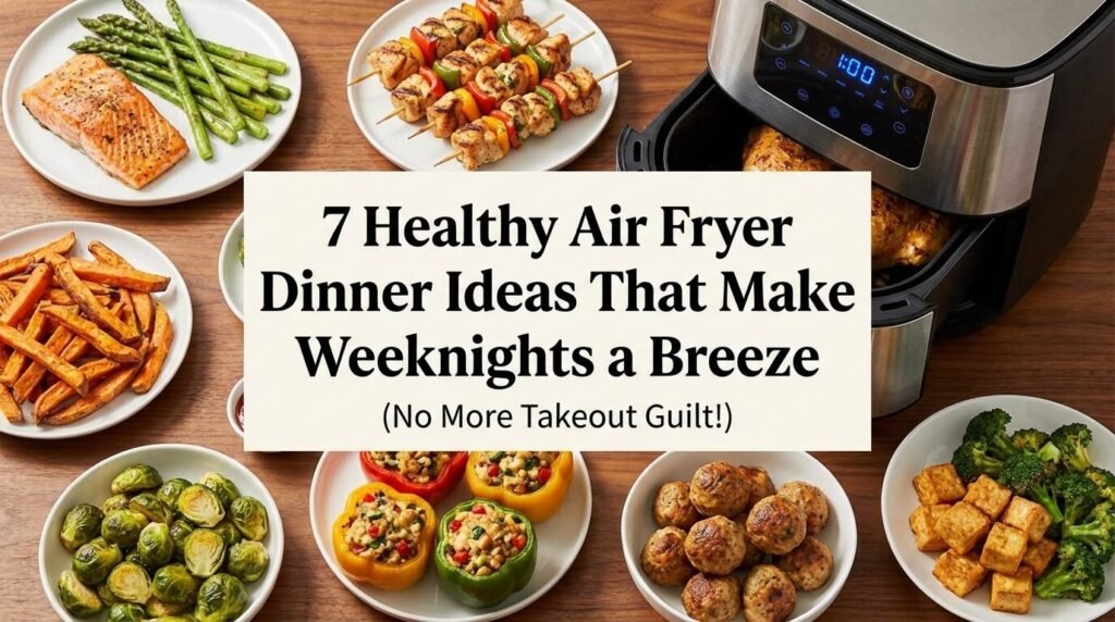 7 Healthy Air Fryer Dinner Ideas That Make Weeknights a Breeze (No More Takeout Guilt!)