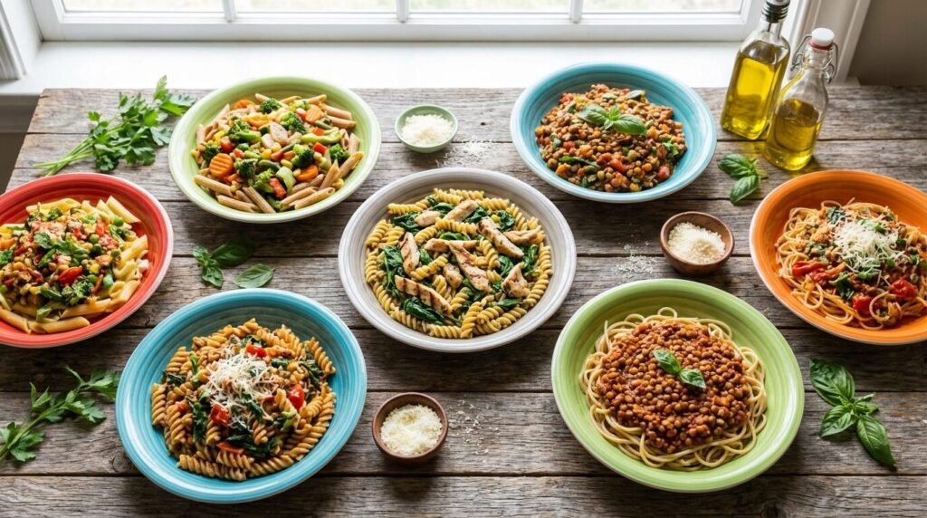 7 Delicious & Healthy Pasta Dinners You’ll Crave (Without the Guilt!)