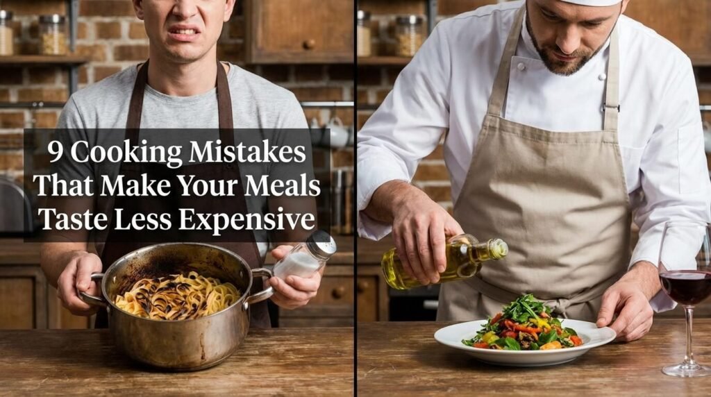 9 Cooking Mistakes That Make Your Meals Taste Less Expensive