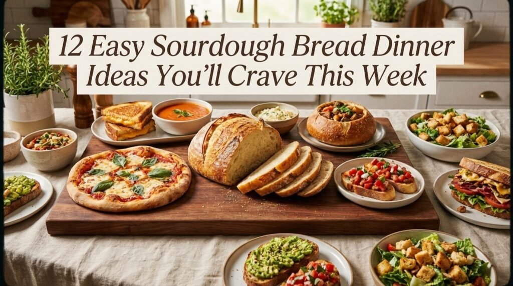 12 Easy Sourdough Bread Dinner Ideas You’ll Crave This Week