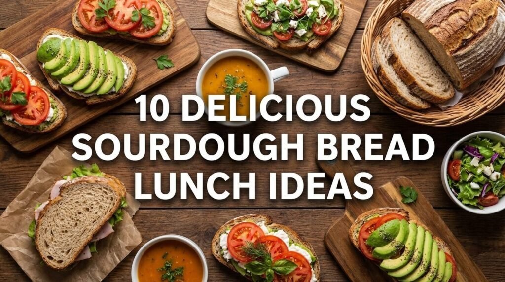 10 Delicious Sourdough Bread Lunch Ideas Sandwiches and Simple Meals