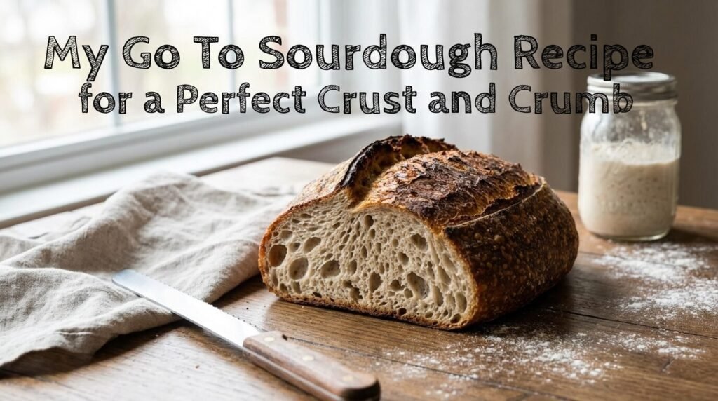 My Go To Sourdough Recipe for a Perfect Crust and Crumb