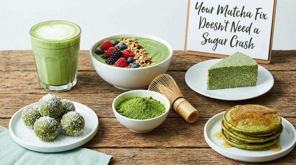 Your Matcha Fix Doesn’t Need a Sugar Crash 5 Healthy Matcha Recipes You’ll Actually Crave
