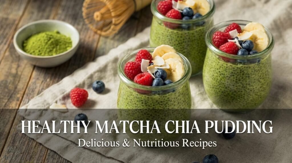 Chia Pudding Healthy Matcha Recipes