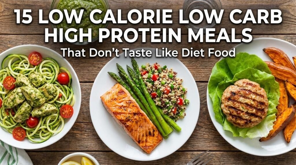 15 Low Calorie Low Carb High Protein Meals That Don’t Taste Like Diet Food