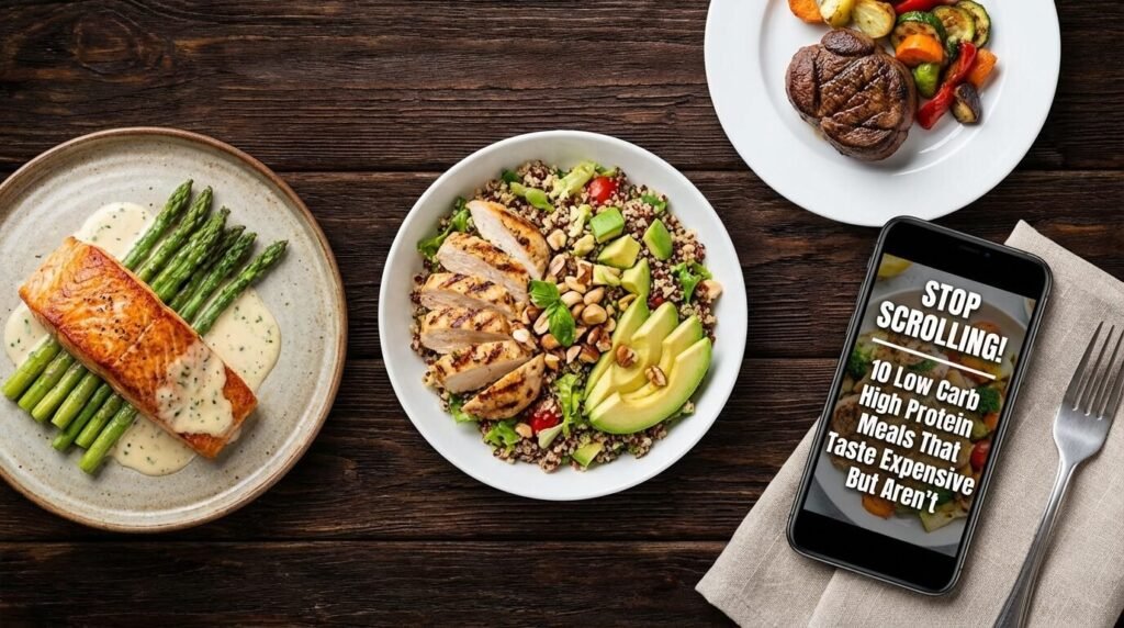 Stop Scrolling! 10 Low Carb High Protein Meals That Taste Expensive But Aren’t