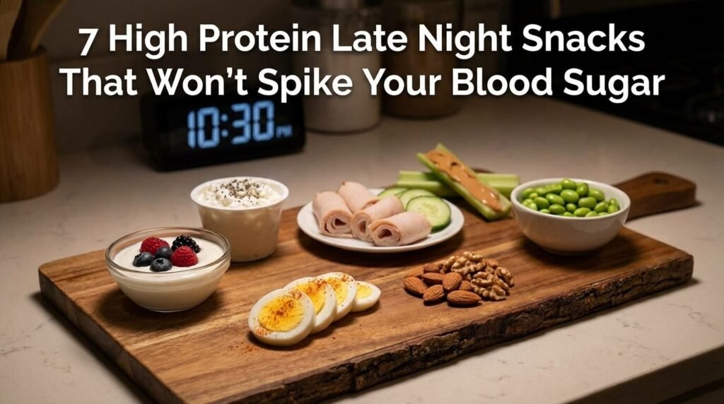 7 High Protein Late Night Snacks That Won’t Spike Your Blood Sugar