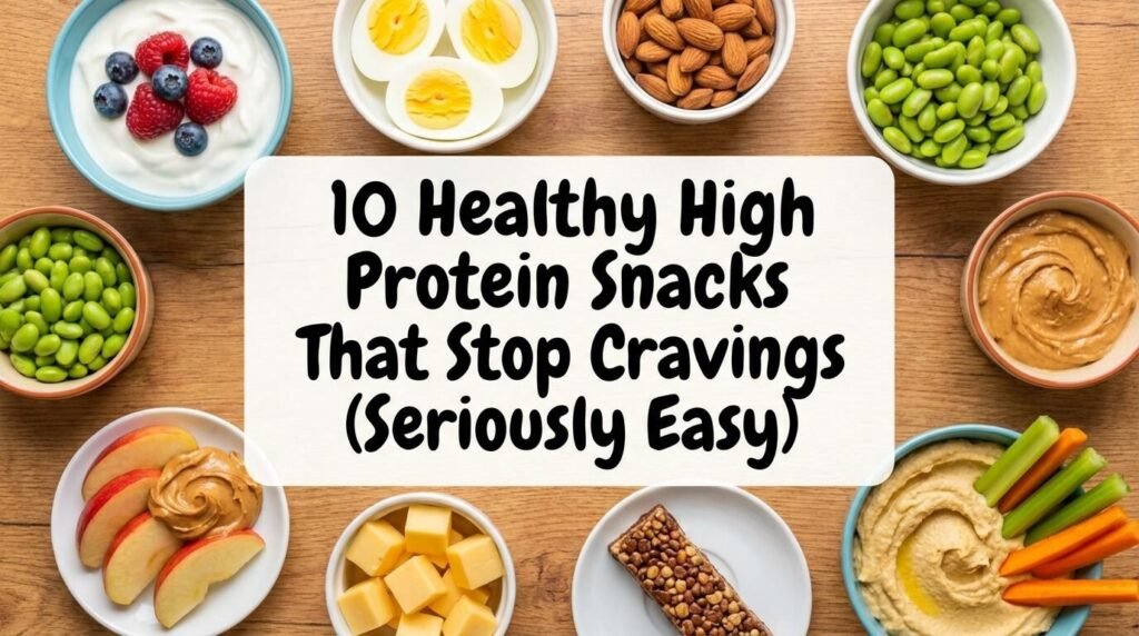 10 Healthy High Protein Snacks That Stop Cravings (Seriously Easy)